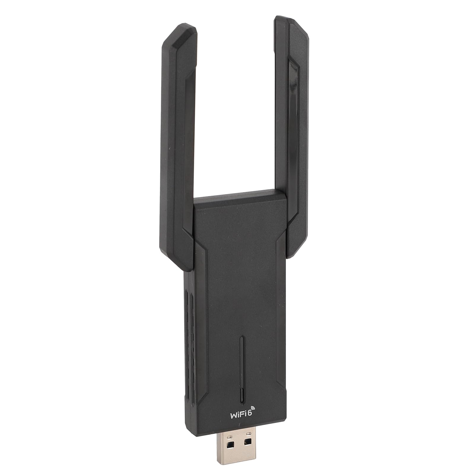 Adaptador de Tarjeta de Red inalámbrica USB Tri Band 5374Mbps WiFi 6 Tarjeta de Red para Juegos Antenas giratorias duales de Alta Velocidad y Baja latencia para transmisión