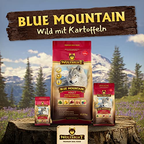 Wolfsblut - Blue Mountain - 12,5 kg - Wildfleisch - Trockenfutter - Hundefutter - Getreidefrei