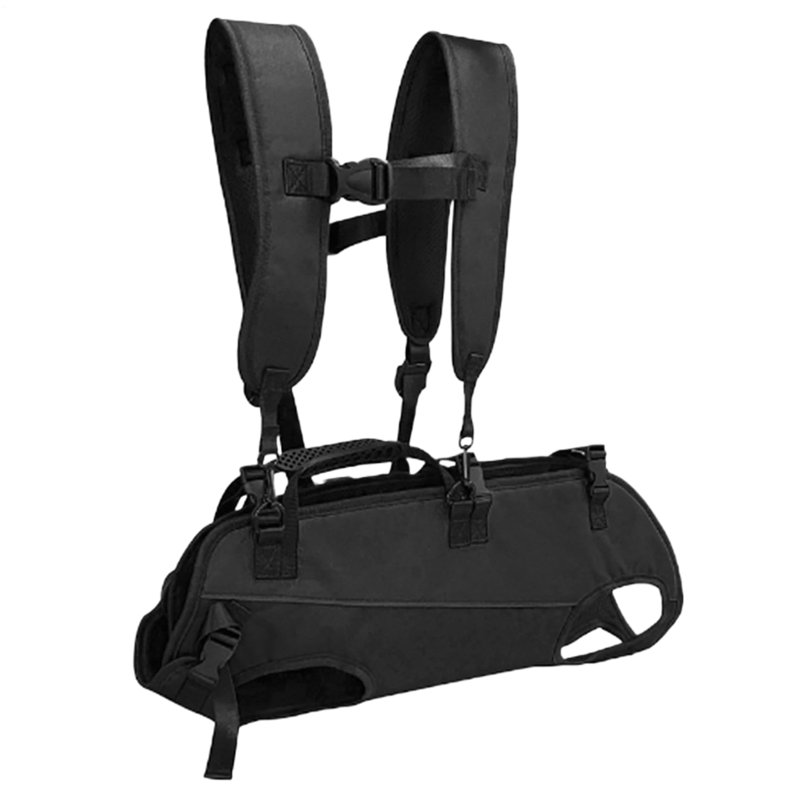 Arnés de elevación para perros, mochila con correa para perros, transportador de viaje para mascotas, producto de viaje multifuncional portátil, soporte ajustable de cuerpo completo, transpirable