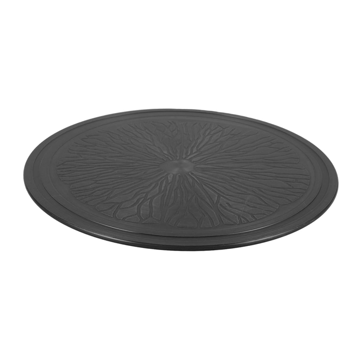 GRIRIW Cookware Plate for Gas Stove Aluminum Plate Heat Diffuser 28cm Diameter Anti-slip Lemon Thawing Tray Kitchen Tool