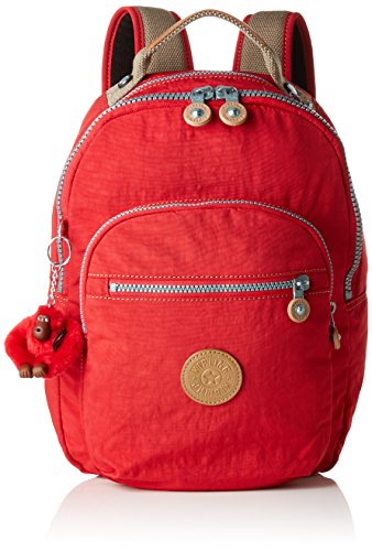 Kipling CLAS SEOUL Mochila con Compartimento para Tableta  10 litros  Rojo  True Red