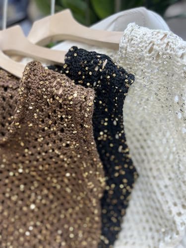 2 bolas de fio de algodão brilhante, acessórios de linha de lantejoulas Lurex tricotar em fio com br