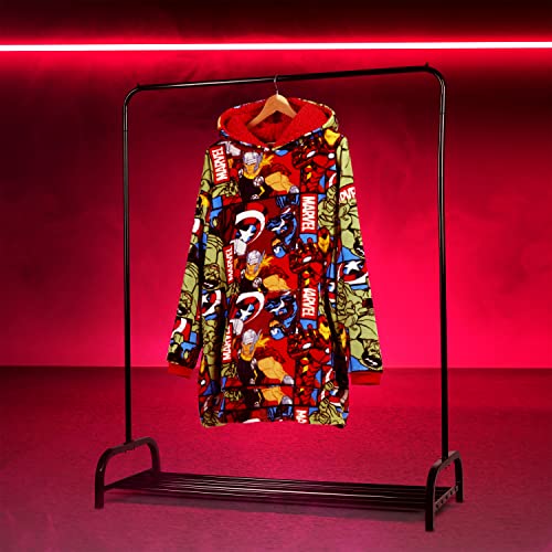 Marvel Oversized Hoodie Blanket for Men and Teenagers Avengers Black Panther Captain America Iron Man - Gifts for Men - Image 3