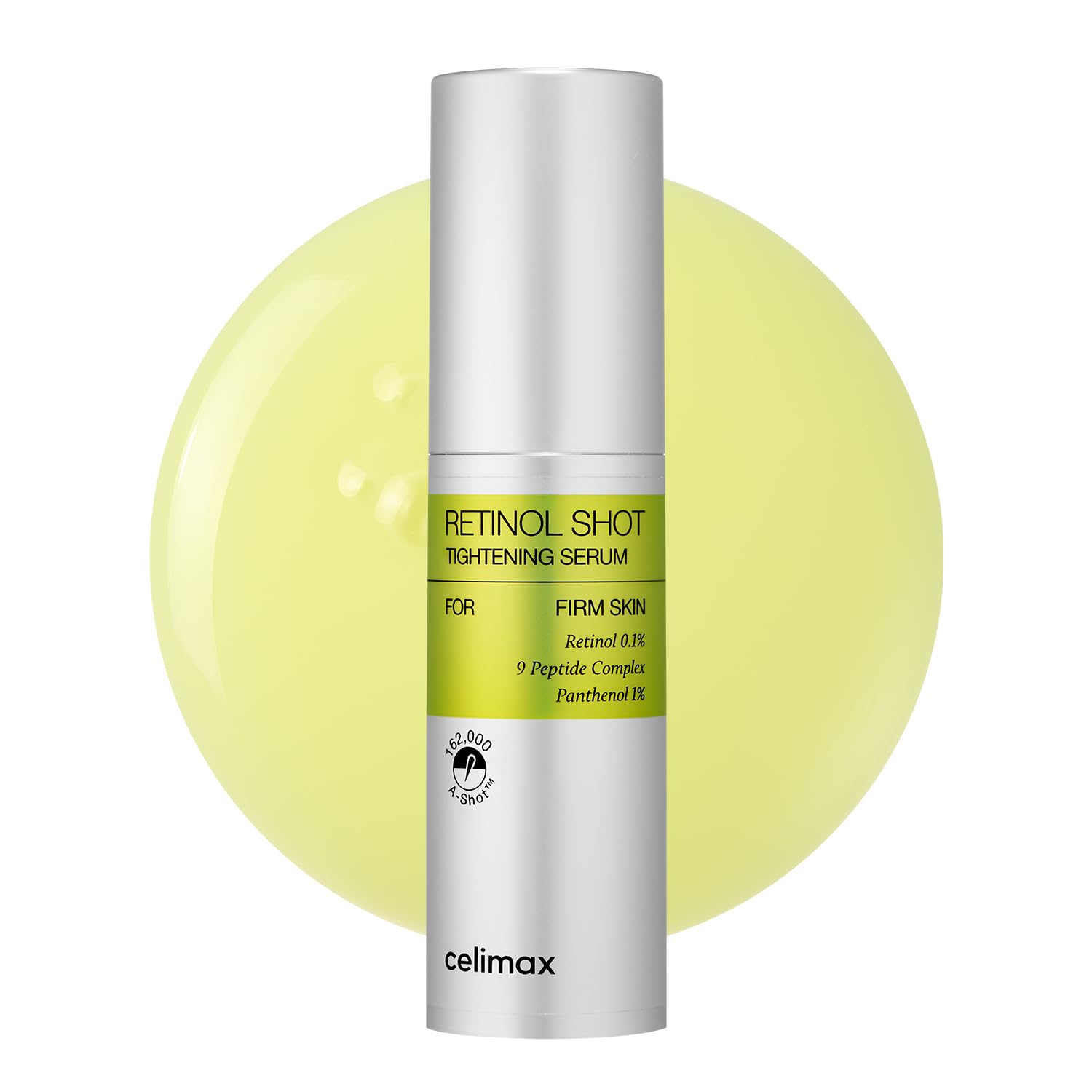 Vita A Retinol Shot Firming Serum | With Pure Vitamin A Retinol, Peptides, Minimiser Pores, Wrinkles and Fine Lines, Firmer Skin, 30 ml