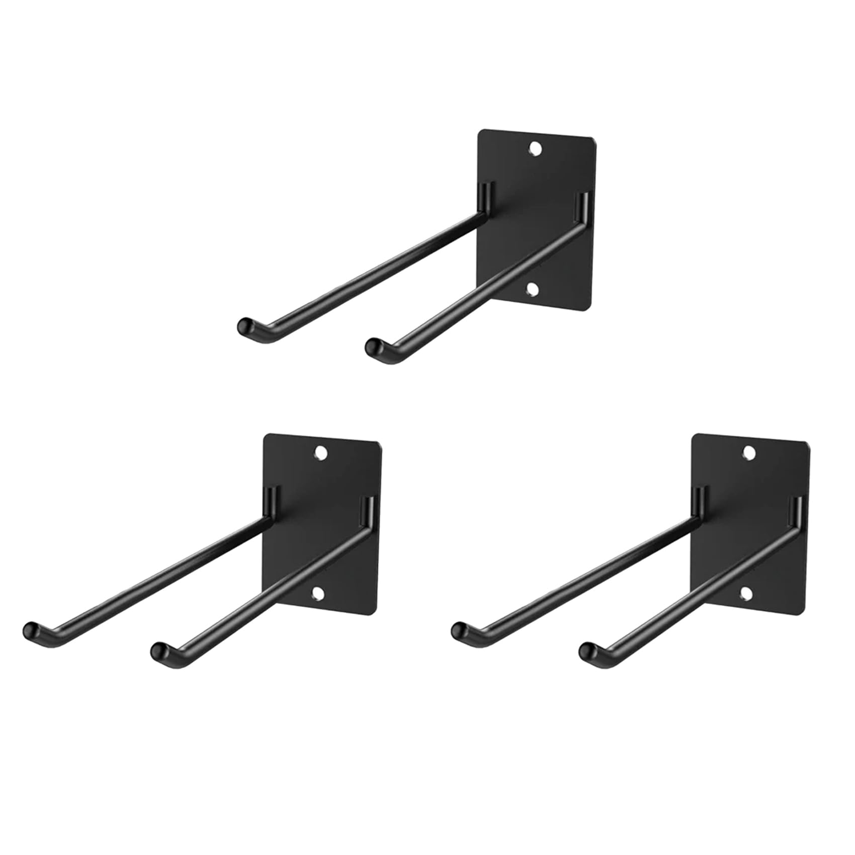 Hndhbfgrt Heavy Duty Storage Organizer Steel Wall Mount for Garden Tools Shovel Rake Broom Organizer Wall Hook 3pcs