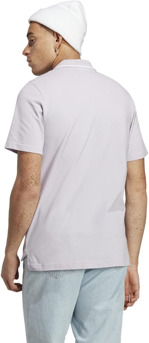 adidas Mens Aeroready Essentials Pique Small Logo Polo Shirt