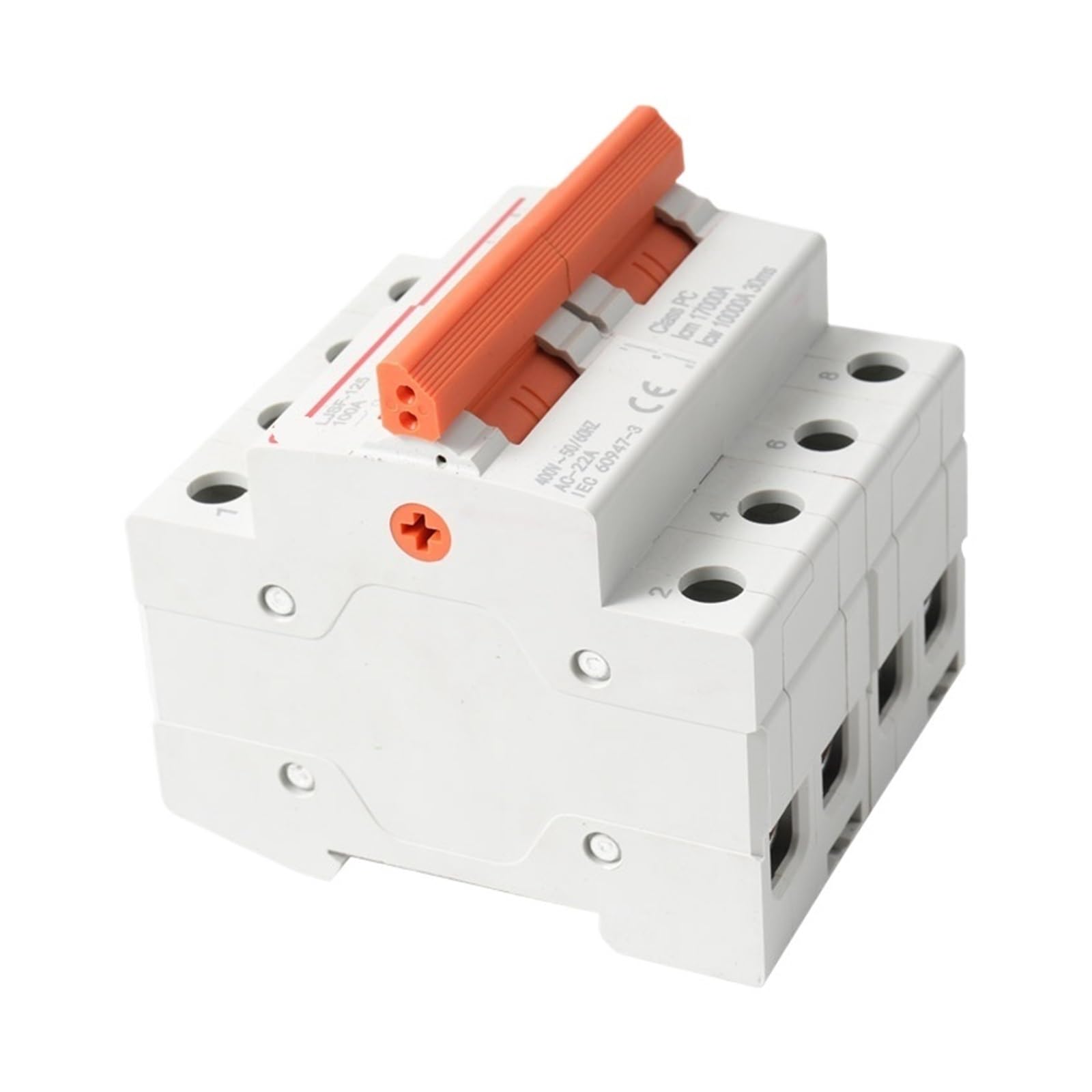OSHZIKJII 2P AC 100A 125A Manual Transfer Dual Power 400V Breaker(100A)