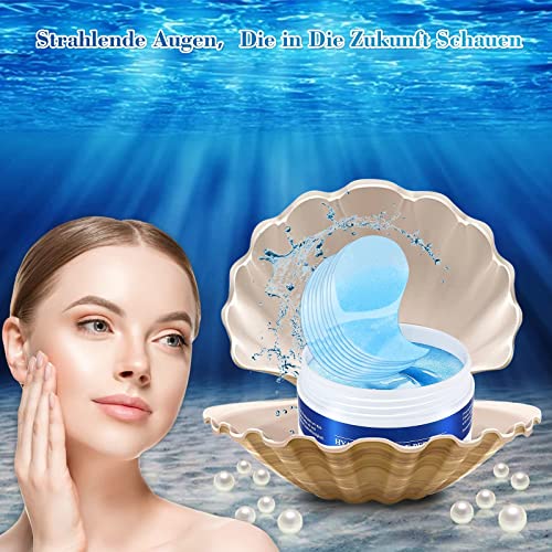 Augenpads Eye Mask Hyaluronsäure Collagen - Eye Pads gegen Augenringe Tränensäcke Falten Dunkle Kreise & Puffiness, Eye… – Bild 3