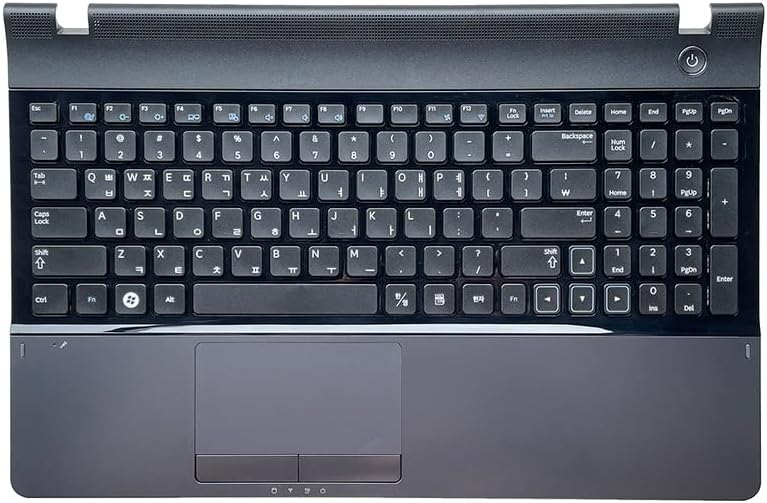 YANHAO [Laptop Keyboard] New US/KR/AR for Samsung NP300E5A NP305E5C NP300e5x NP305E5A 300E5A 300E5C 300E5Z US Laptop Keyboard with C Shell [Easy Installation] (Color : KR)