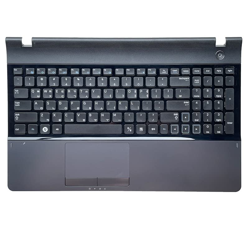 YANHAO [Laptop Keyboard] New US/KR/AR for Samsung NP300E5A NP305E5C NP300e5x NP305E5A 300E5A 300E5C 300E5Z US Laptop Keyboard with C Shell [Easy Installation] (Color : KR)