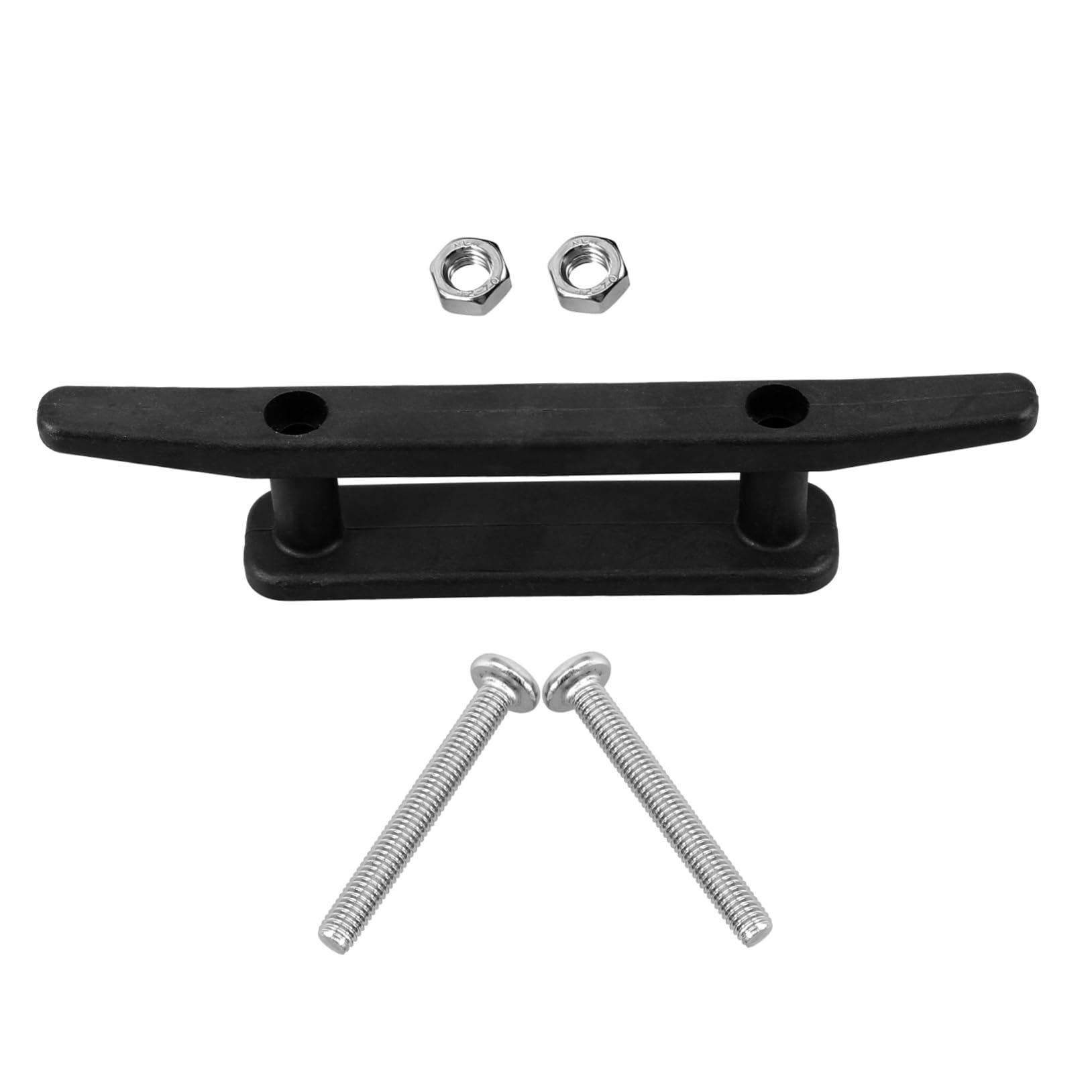 VICASKY 4 Sets Professional Rope Cleat for Kayak Canoe Durable Dock Cleat with Pre Assembled for Easy Installation Boat Supplies for Secure Rope Fixing and Storage