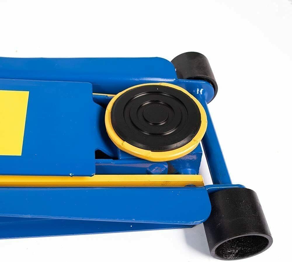 Cric Auto Sollevatore Idraulico Professionale 4t Ribassato Doppio Pistone