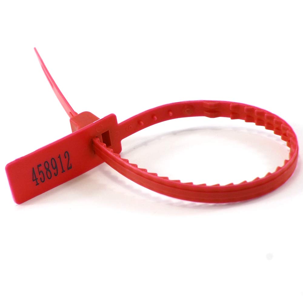 1000 Sigilli Di Sicurezza Gialli Pull Tites - Etichette Anti-Manomissione Per Spedizioni