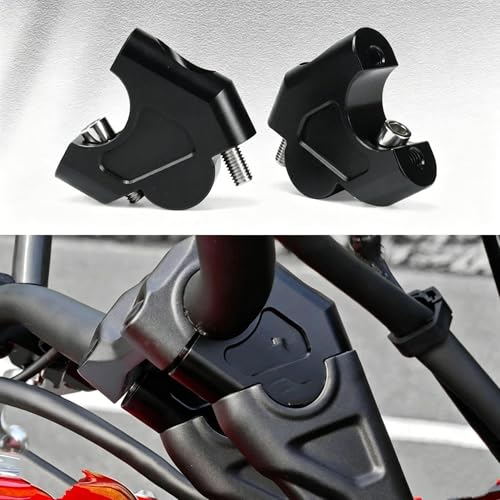 Elevadores de manillar con abrazadera clip elevacion CB650R 2019-2025 5