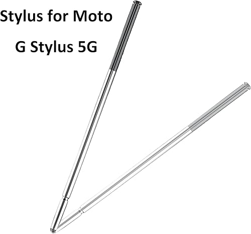 Miniatura 5 de 2 piezas de repuesto para Moto G Stylus 5G (2021) para Motorola Moto G Stylus 5G (2021) XT2131 Touch Stylus S Pen Cosmic Emerald