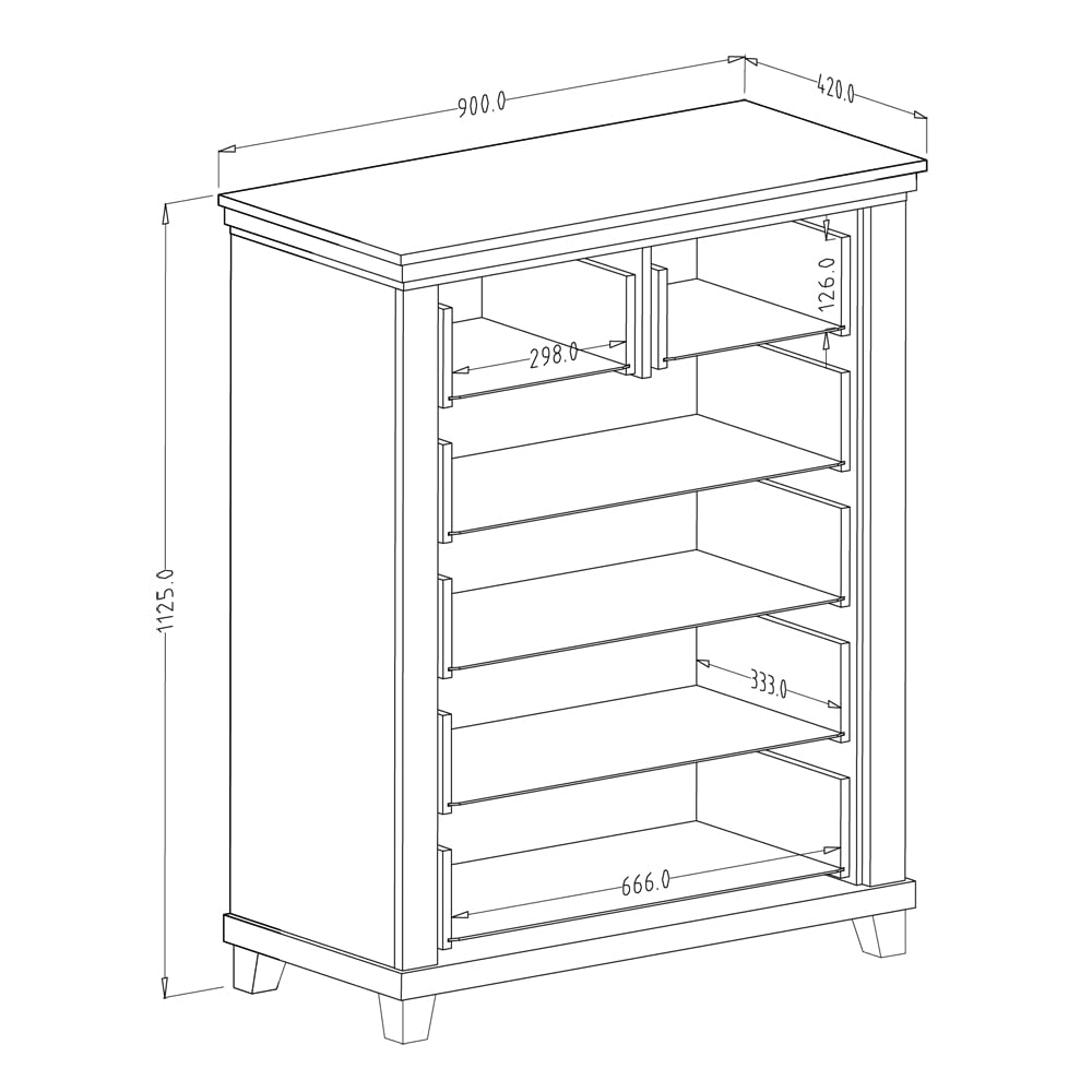 Lomadox Schlafzimmer Komplett Set Landhaus grün Eiche Doppelbett Bettgestell Liegefläche 180 x 200 cm Kleiderschrank Spiegeltüren Kommode Nachttisch Nachtschrank