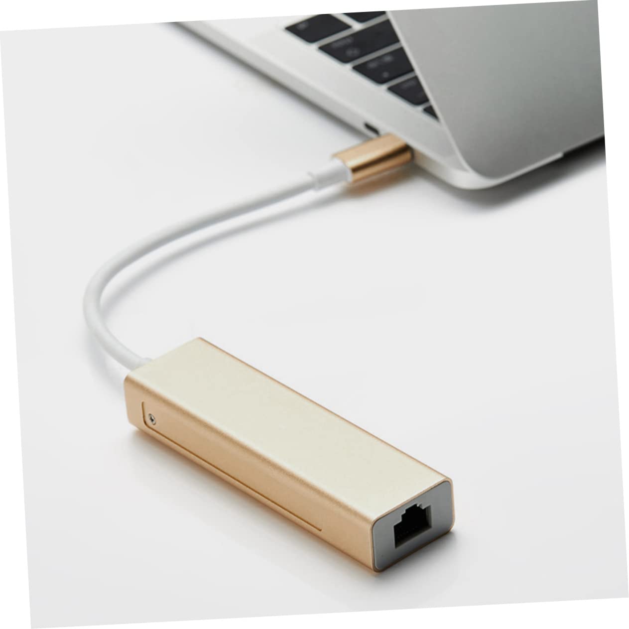 VILLCASE 3 Pezzi Adattatore Ethernet USB C Gigabit Mbps Compatibile con Laptop e Desktop Facile Usare Wake Up Remoto Per Gaming e Streaming