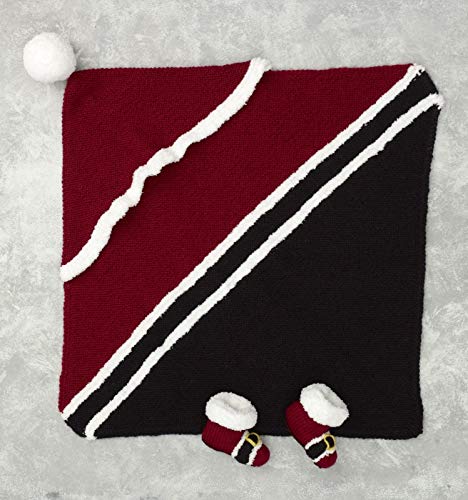King Cole Christmas Knits Book 6, Hooded Blanket Doorstop Wreath Toilet Roll Covers & Santa Claws - Image 4