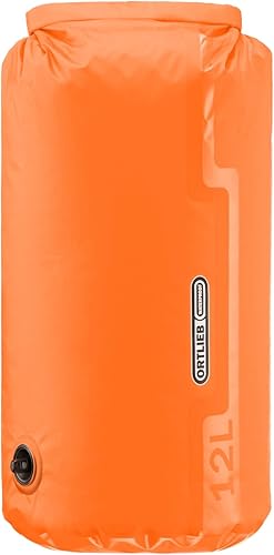 Ortlieb Dry Bag 12 L con válvula de compresión (Naranja)