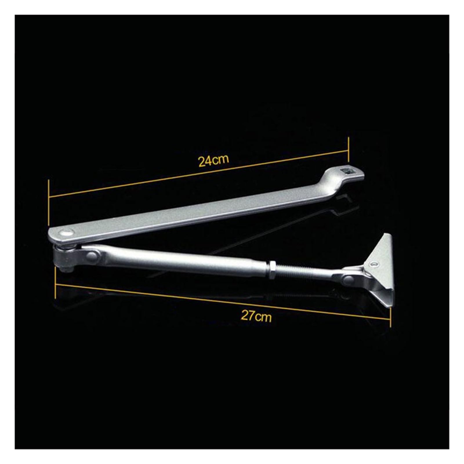 Cierre automático de la puerta, Equipo de cierre puerta velocidad ajustable 15 kg a 45, herrajes suave y silencioso, amortiguador hidráulico automático