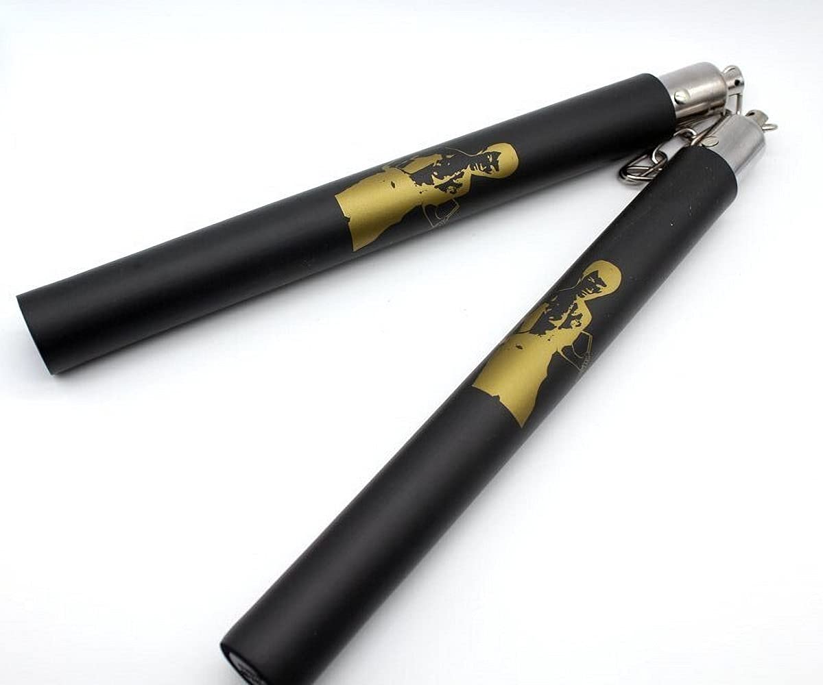 2 Pack Arti Marziali Schiuma Nunchakus Pratica Allenamento di Sicurezza Nunchucks