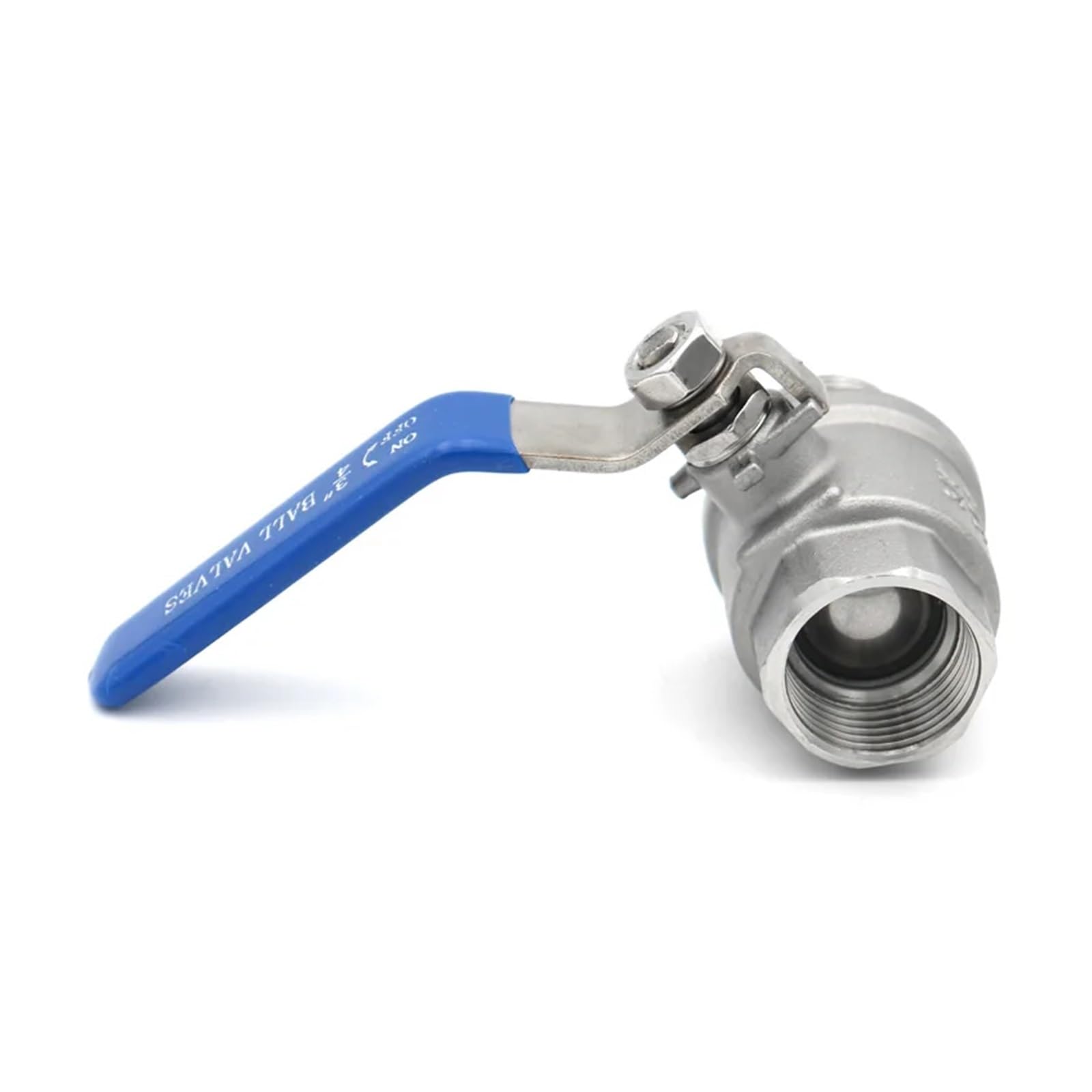 Válvula de bola modelo 304 316L, paso completo acero inoxidable BSPT1/4 "3/8" 1/2 "3/4" 1 "1,5", rosca hembra y macho DN15 20 25 32, Uds(1",SS304)