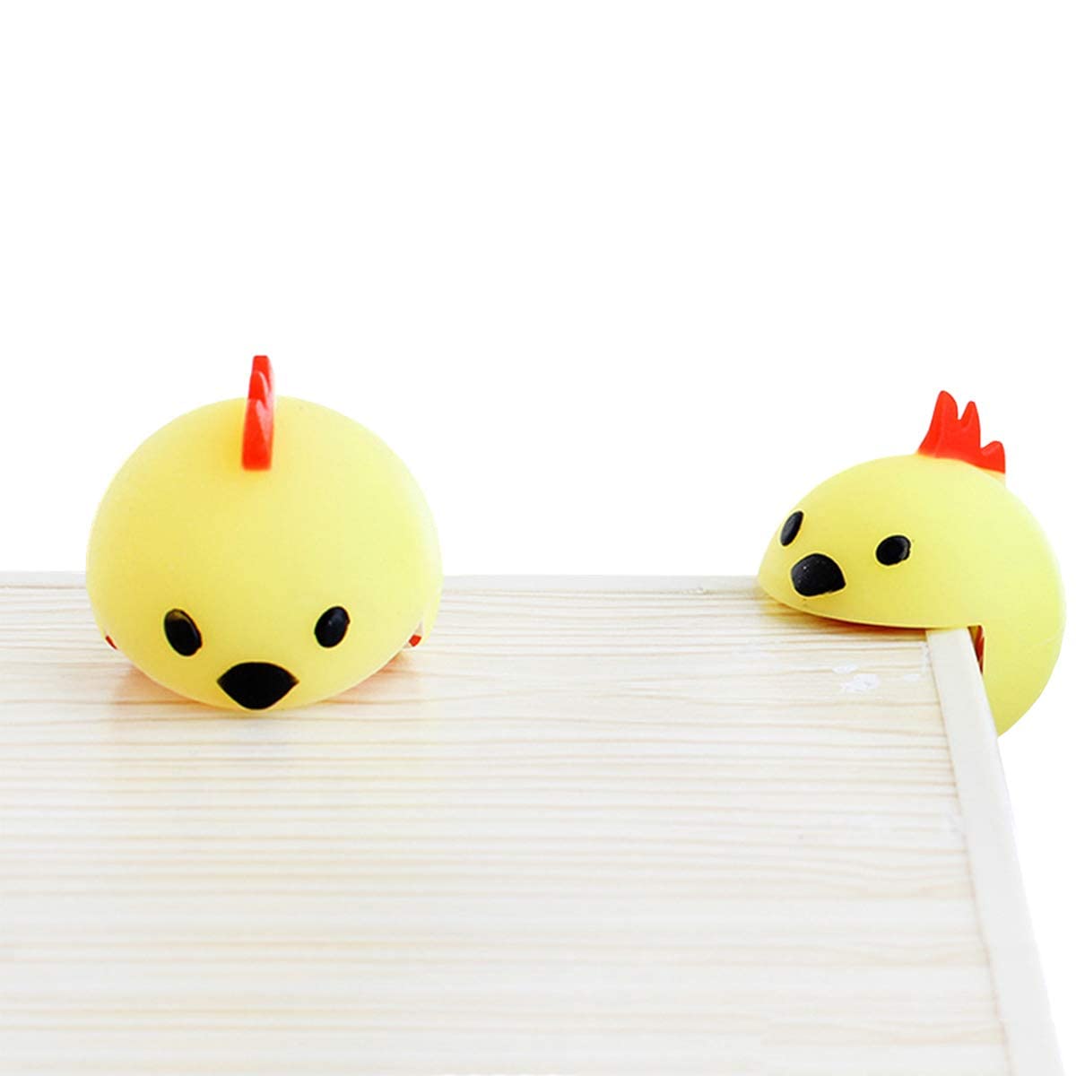 Corner Guards Edge Bumpers Ball Shape Baby Child Safety Proof Furniture Table Protector 4 Pieces (Chicken)