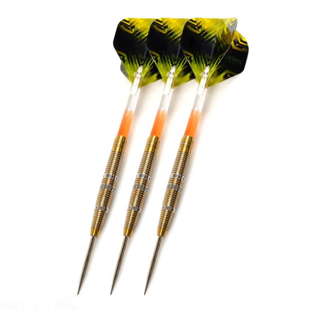 Cuesoul darts aurora gold steel tip 90% 21g : Amazon.co.uk: Sports
