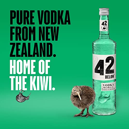 42BELOW Premium Vodka, Quadruple Distilled, 40% ABV, 70cL / 700mL, Made with New Zealand Volcanic Spring Water - Image 5