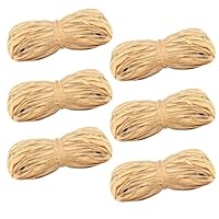 Bast Raffia Bastband, 300g Bastband, Raffia, Bast Raffia, Papierschnur Geschenkbast, Weben, Floristen und Gärtnern, zum Dekorieren von Geschenkkartonagen