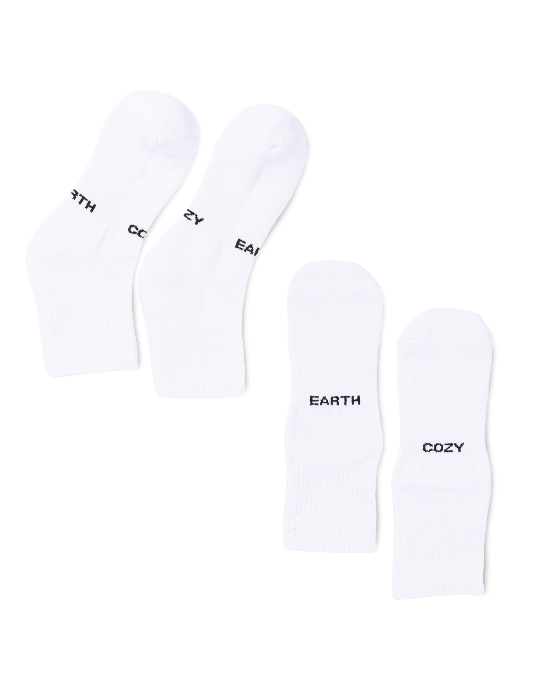 Cozy Earth Essential Quarter Socks for Women and Men