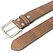 American Distressed Flag Leather Belt Strap and Metal Buckle 1.5