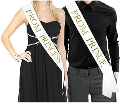Prom prince and princess sashes Clearance