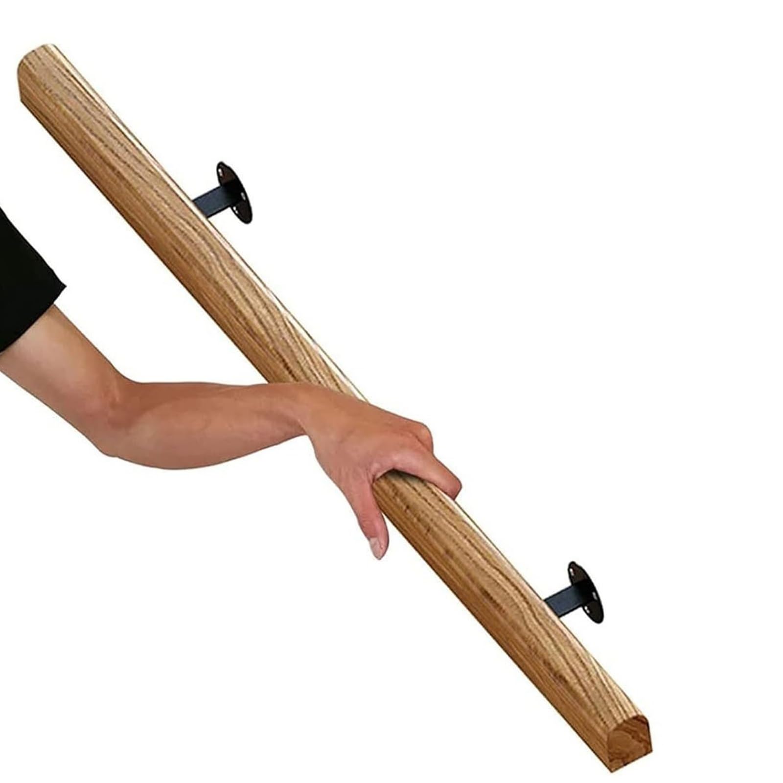 Rambarde en bois pour escalier rampe murale de sécurité intérieure