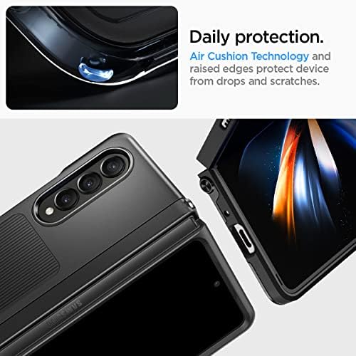 Spigen Neo Hybrid S Case Compatible with Samsung Galaxy Z Fold 4 5G - Black