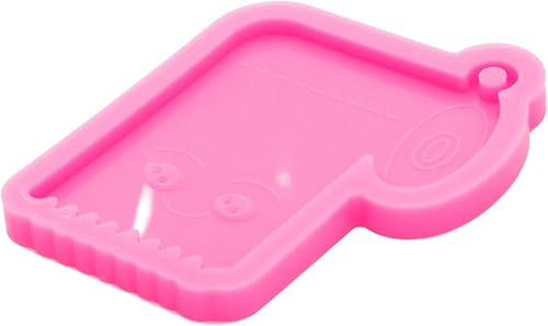 Miniatura 6 de Molde de llavero de silicona con forma de papel higiénico súper brillante, molde de resina epoxi, moldes de fundición de resina, moldes de bricolaje