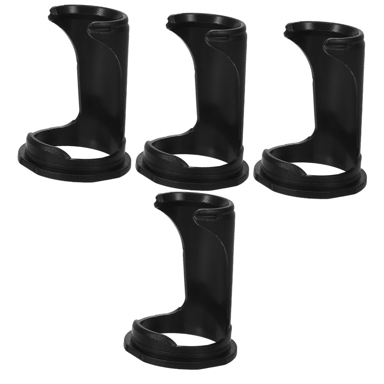 FOMIYES 4pcs Bathroom Razor Stand Shaver Holder Sturdy Material Dry Clean Storage Razor Brush Organizer Perfect for Home Salon