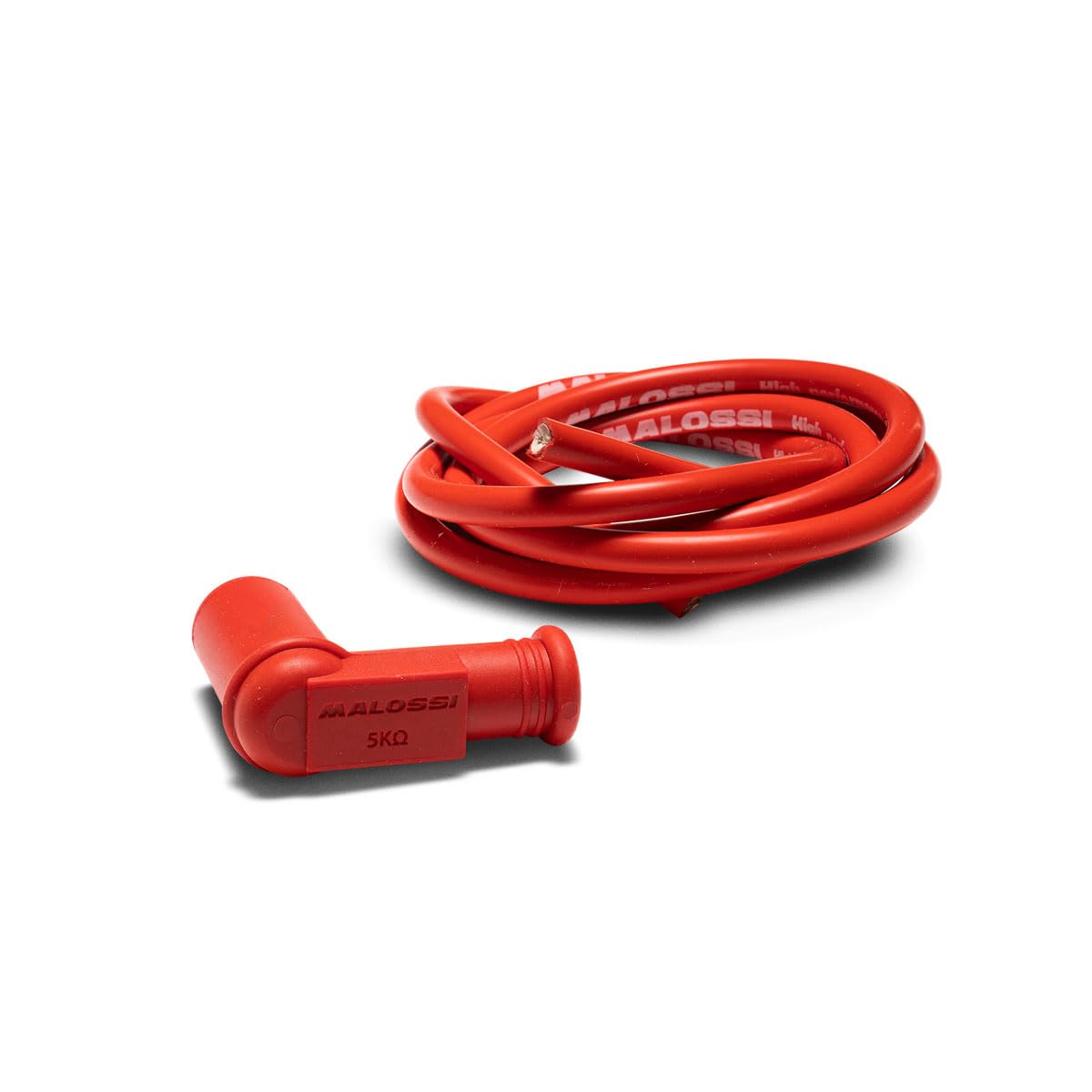 Malossi 5519221 Kit Cavo Candela D. 7 mm e Pipetta, Compatibili con Honda, Yamaha, Piaggio, Aprilia