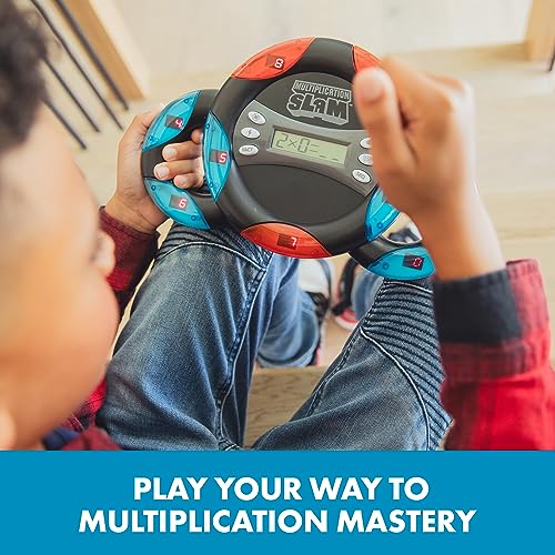 Educational Insights Multiplication Slam Electronic Math Game, Handheld Electronic Math Game For Kids, Ages 8+ - Image 3