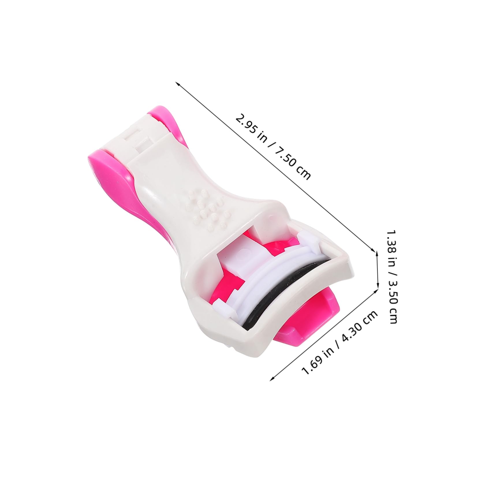 SOESFOUFU 10pcs Eyelash Curlers Portable Lash Curling Tools Eyelash Curler Refills