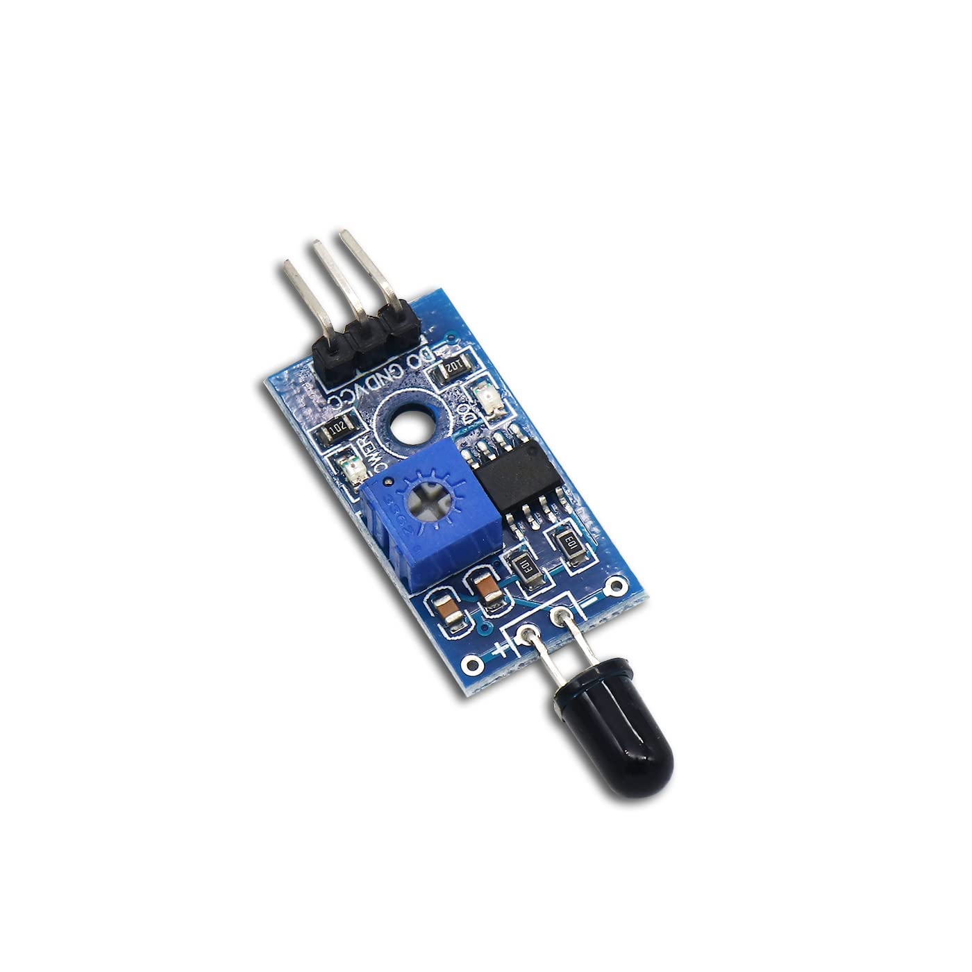 Electronic Spices Flame Sensor Module Detector Smartsense For Temperature Detecting for Electronic school science Projects (B0B4F1886P) Amazon Price History, Amazon Price Tracker