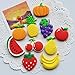 Koolemon 12pcs/lot Fruit Fridge Magnets Whiteboard Sticker Rubber Refrigerator Magnets for Home Kitchen Decoration Gift