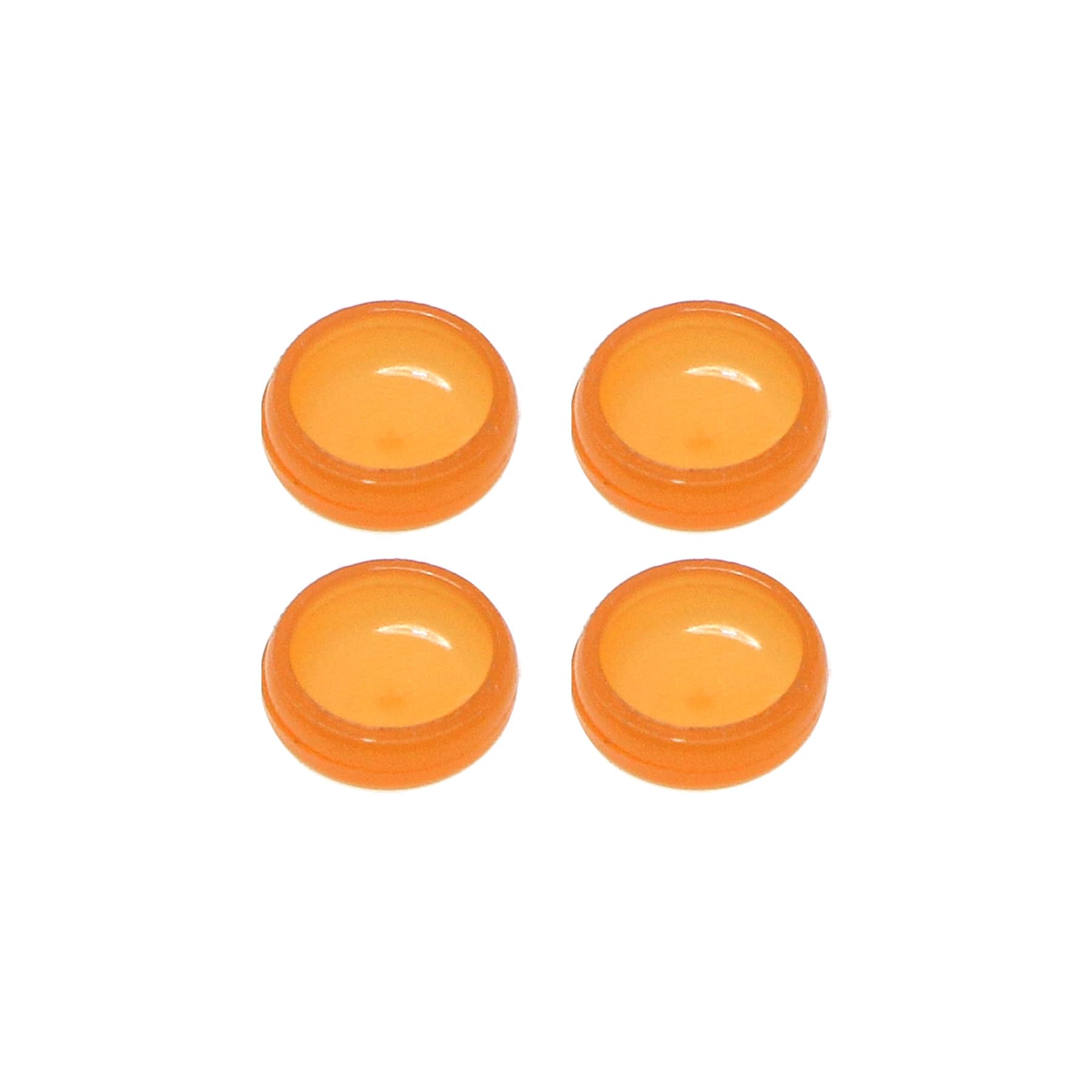 Lot de 4 capuchons mâles de rétention d'implants 0,4 kg (capuchons de rétention Xtra-Soft jaune)