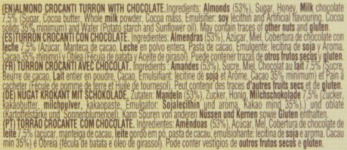 El Almendro Turron Almond Crocanti With Chocolate, 2.5-Ounce Boxes (Pack Of 16) #TOP3