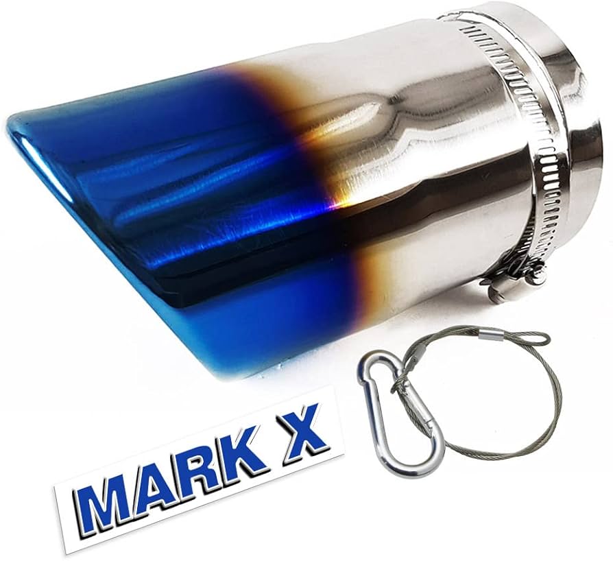 マークX GRX130 リアストレート　マフラー　チタン焼き マークX GRX130 リアストレートマフラーチタン焼き