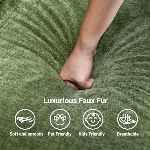 Image of Claiks 123 inch Oversized Boneless Couch, Modular Sofa, Beige