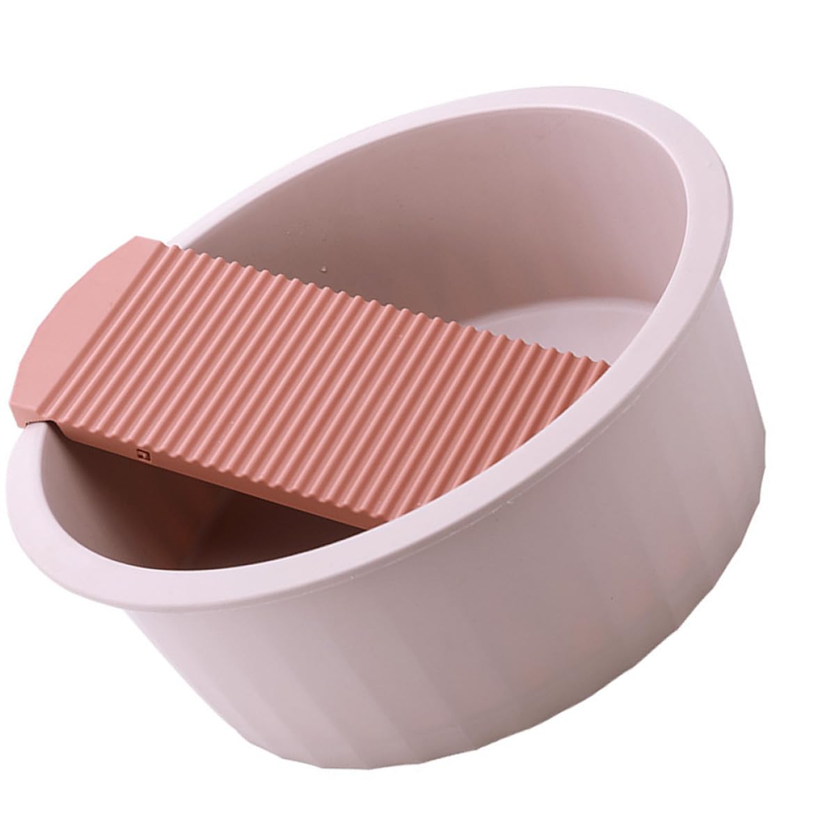 KICHOUSE Lavabo da Campeggio Grande ASSE per Lavaggio a Mano, Bacinella per Pulizia Ragazzo Ragazza e Bucato, Vaschetta Multifunzione per Cucina, Bagno e Dormitorio, Colore Rosa