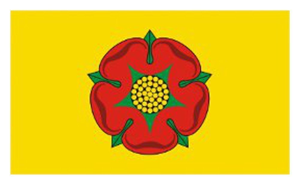 Flagtex Lancashire New Flag 5ft x 3ft (150cm x 90cm)