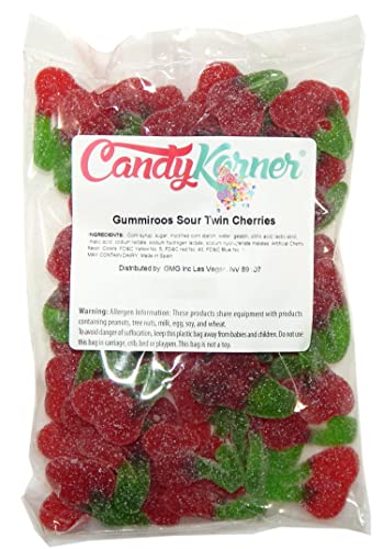 Gomita Gummi Twin Cherries 1/2 Libra miniatura 1