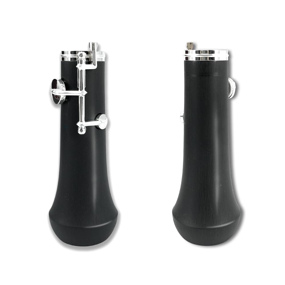 Yinfente Instrument à Vent en Bois et en Laiton Professionnel Obôe Ebonite C Clé Gauche F Résonance Semi-Automatique Avec Accessoires pour Obôe
